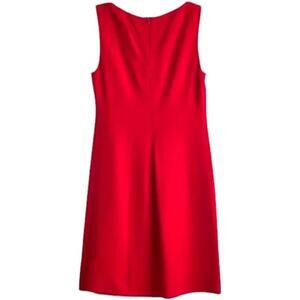 MOSCHINO CHEAP AND CHIC Red Sleeveless Mini Dress, US6/IT40